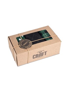 Zooksy Zooksy Zestaw 3 par wysokich skarpet unisex CRAFT Zielony