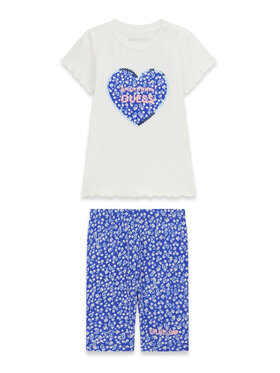 Guess Guess Sada t-shirt a legíny A6GG03 K6YW4 Modrá Regular Fit