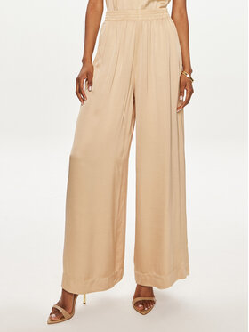ViCOLO ViCOLO Текстилни панталони TB0034 Бежов Relaxed Fit