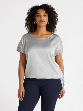 Fiorella Rubino Fiorella Rubino Bluzka 2739T002226N013 Szary Regular Fit
