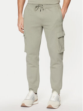 Guess Guess Pantaloni trening Z4YB08 K9V31 Verde Regular Fit