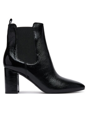 Guess Guess Īsie zābaki FLFFIE LEA10 Melns