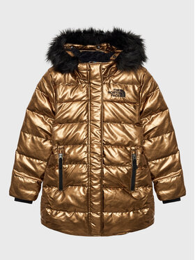 The North Face The North Face Kurtka puchowa North NF0A7UNC Złoty Regular Fit