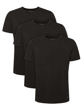 Tommy Hilfiger Tommy Hilfiger T-Shirt-Set UM0UM03933 Schwarz Slim Fit