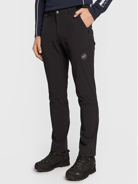 Mammut Mammut Outdoorové kalhoty Runbold 1022-01670-0001-50-10 Černá Athletic Fit