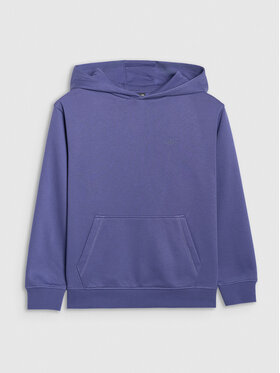 4F 4F Bluza BASIC+ Niebieski Oversize