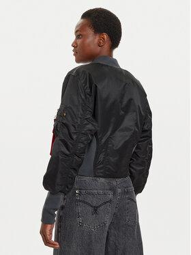 Alpha Industries Bomber Jakna 148003 Črna Regular Fit