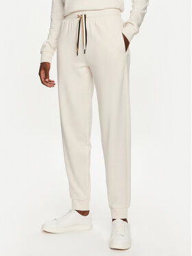 BOSS Boss Teplákové nohavice CP Stripe 50524759 Écru Regular Fit