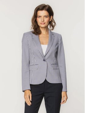 Willsoor Willsoor Marynarka 67868 Granatowy Slim Fit