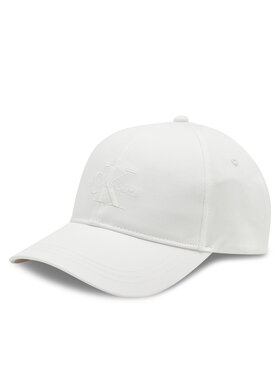 Calvin Klein Calvin Klein Șapcă Mono Logo Embro K60K612317 Alb