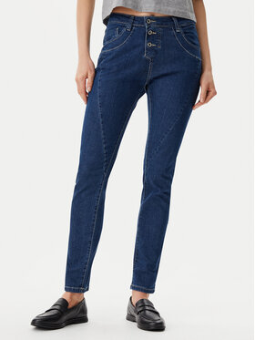 Please Please Jeansy P78ABQ2C91 Granatowy Regular Fit