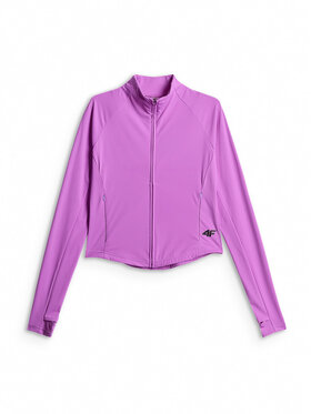 4F 4F Bluza techniczna TRAINING Różowy Slim Fit
