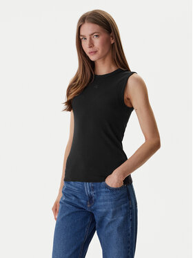 Calvin Klein Jeans Calvin Klein Jeans Felső LV047B265G Fekete Slim Fit