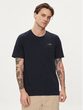 Aeronautica Militare Aeronautica Militare Tricou 241TS2229J593 Bleumarin Regular Fit