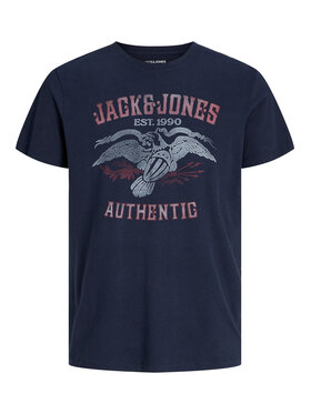 Jack&Jones Junior Jack&Jones Junior Tričko 12237031 Tmavomodrá Regular Fit
