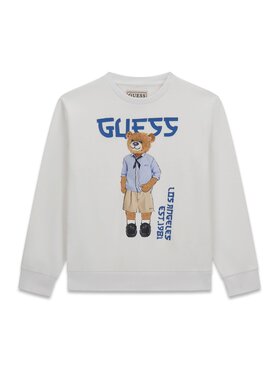 Guess Kids Guess Kids Mikina 181938 Bílá Classic Fit