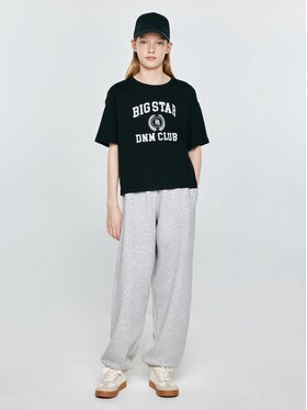 BIG STAR BIG STAR T-Shirt MINKA_906_150 Czarny Comfort Fit