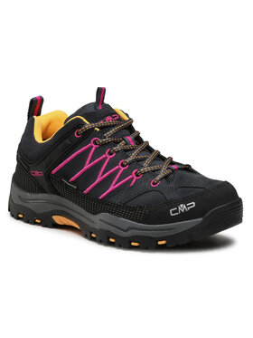 CMP CMP Bakancs Kids Rigel Low Trekking Shoes Wp 3Q13244J Fekete