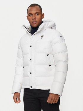 Blauer Blauer Geacă din puf 24WBLUC03028 Alb Regular Fit