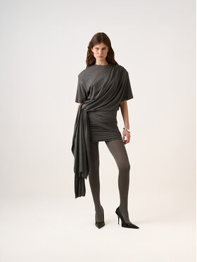 La Mania La Mania Vestito da giorno ANYA Grigio Classic Fit