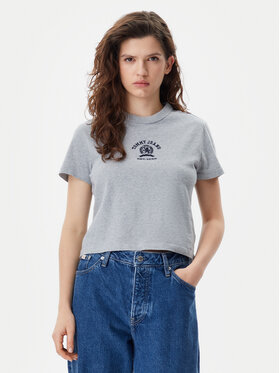 Tommy Jeans Tommy Jeans T-Shirt Varsity DW0DW20317 Szary Regular Fit