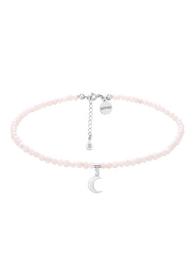 sotho Sotho Choker N3021 Srebrny