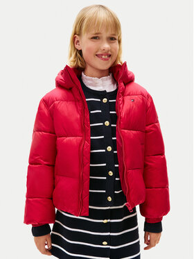 Tommy Hilfiger Tommy Hilfiger Žieminė striukė KG0KG08759 D Raudona Regular Fit