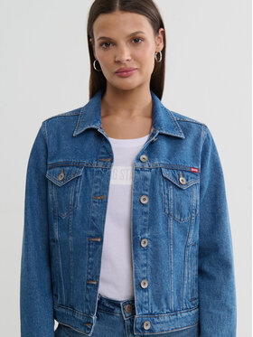 BIG STAR BIG STAR Kurtka jeansowa jane_295 Niebieski Basic Fit