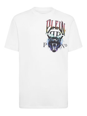 PHILIPP PLEIN PHILIPP PLEIN T-Shirt 1135 Bílá Regular Fit