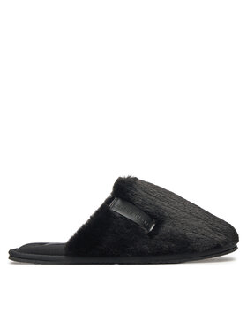 Calvin Klein Jeans Calvin Klein Jeans Bačkory Hotel Slipper Fur After Glow YW0YW01593 Černá