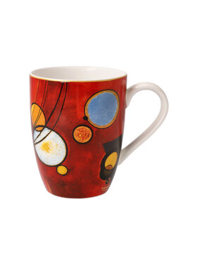 Goebel Goebel Kubek W.Kandinsky - Heavy Red Kolorowy