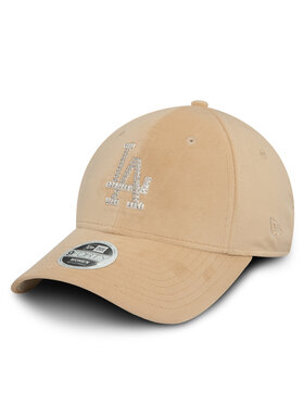 New Era New Era Бейсболка Velour Diamante LA Dodgers 9FORTY 60580871 Бежевий