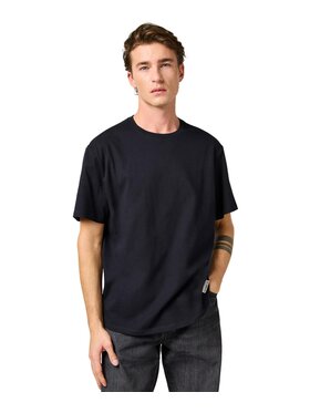 Wrangler Wrangler T-Shirt 112365120 Czarny Relaxed Fit