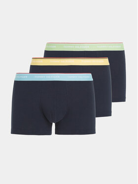 Tommy Hilfiger Tommy Hilfiger Komplet 3 par bokserek UM0UM01642 Granatowy