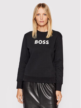 Boss Boss Bluză C_Elaboss_6 50468357 Negru Regular Fit