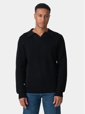 TeeShoppen TeeShoppen Polo 'Basic Collection' Czarny Regular Fit