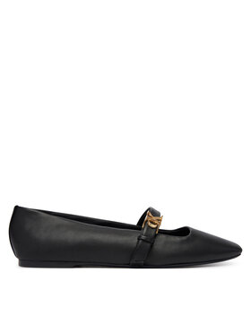 Calvin Klein Calvin Klein Baleriny Squared Ballerina Mj Lth Mg Hdw HW0HW03430 Czarny