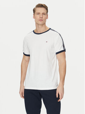 Tommy Hilfiger Tommy Hilfiger T-Shirt UM0UM00562 Biały Regular Fit