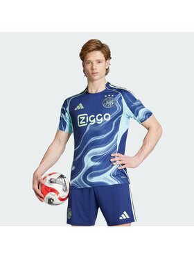 adidas adidas Koszulka techniczna Ajax Amsterdam 25/26 Away Jersey Błękitny Slim Fit