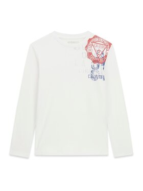 Guess Kids Guess Kids T-Shirt 183144 Bílá Classic Fit