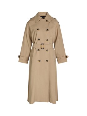 Bruuns Bazaar Trench Adelen BBW3284 Bež Regular Fit