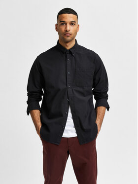 Selected Homme Selected Homme Ing Rick 16077359 Fekete Regular Fit