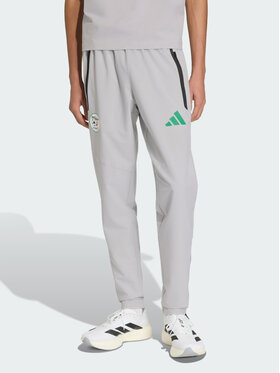 adidas adidas Spodnie materiałowe Algeria Tiro Szary Regular Fit