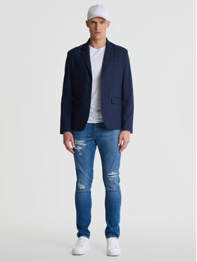 BIG STAR BIG STAR Jeansy DERIC Niebieski Skinny Fit