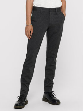 Only & Sons Only & Sons Čino bikses Mark 22010209 Pelēks Slim Fit