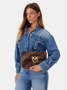 PINKO PINKO Handtasche Love Puff Classic Cl Al 25-26 PLTT 100038 A2JY Braun