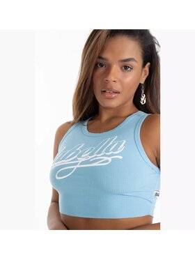 LaBellaMafia LaBellaMafia Top LABELLAMAFIA TOP ANGEL BLUE Niebieski Regular Fit
