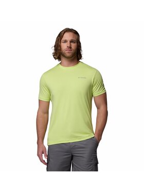 Columbia Columbia T-Shirt 216508 Żółty Regular Fit