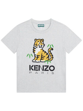 Kenzo Kids Kenzo Kids T-shirt K15664 S Gris Regular Fit