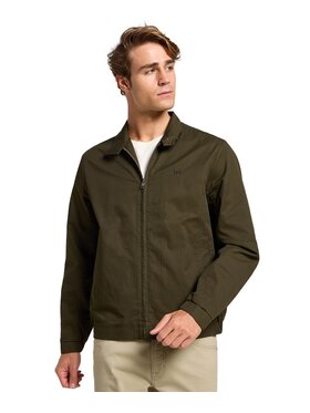 Lee Lee Kurtka przeciwdeszczowa 112363662 Zielony Regular Fit
